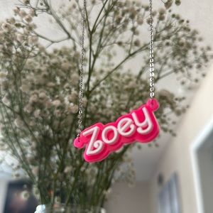 New Barbie style Zoey necklace for little girls